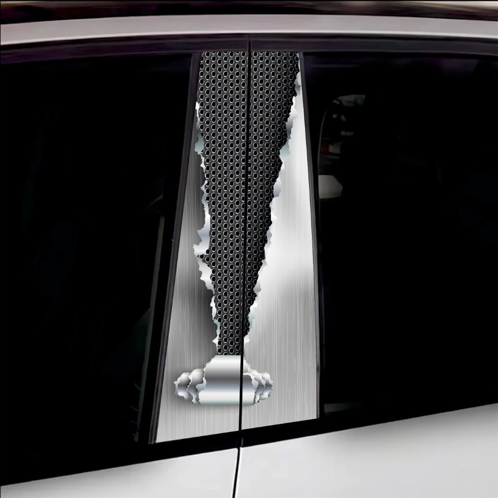 Set 2 stickere decorative pentru stalpii usilor, print autoadeziv de inalta rezolutie, dimensine 2 buc x 50 x 22 cm , cod: AVX-SSU-06